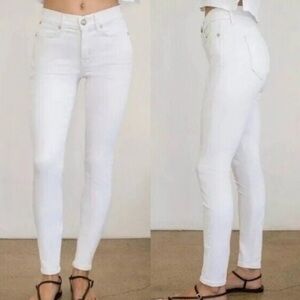 AYR The Chiller White Skinny Jeans Stretchy Fit - 29